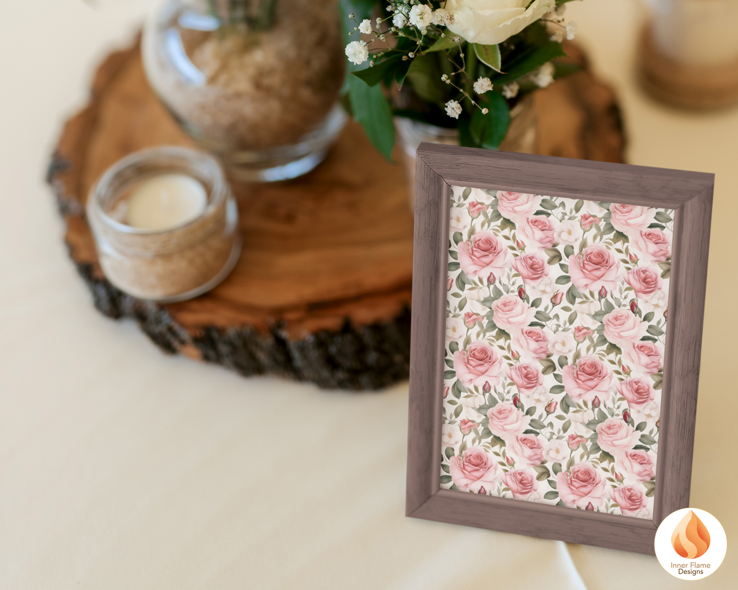 Elegant Rose Floral Surface Patterns | Seamless Patterns for Wallpaper, Textiles, Packaging and Digital Designs