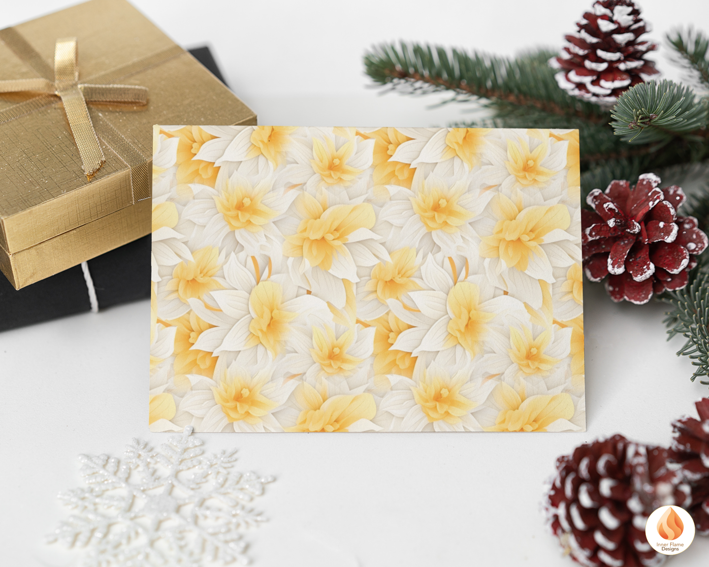 Spring Daffodil Floral Surface Patterns | Seamless Patterns for Wallpaper, Textiles, Packaging and Digital Designs