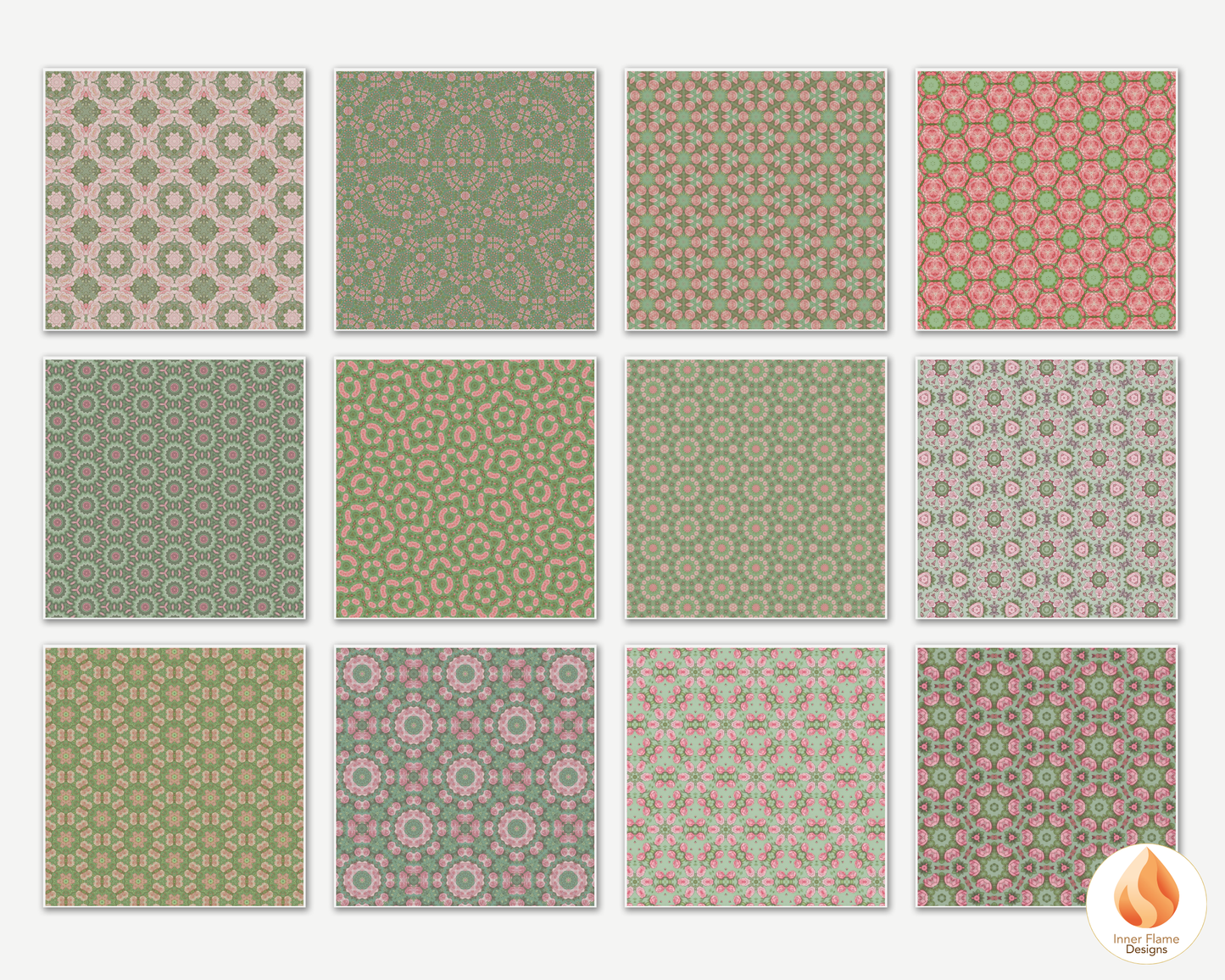 Rhythmic Geometric Surface Patterns | Seamless Patterns for Wallpaper, Textiles, Packaging and Digital Designs