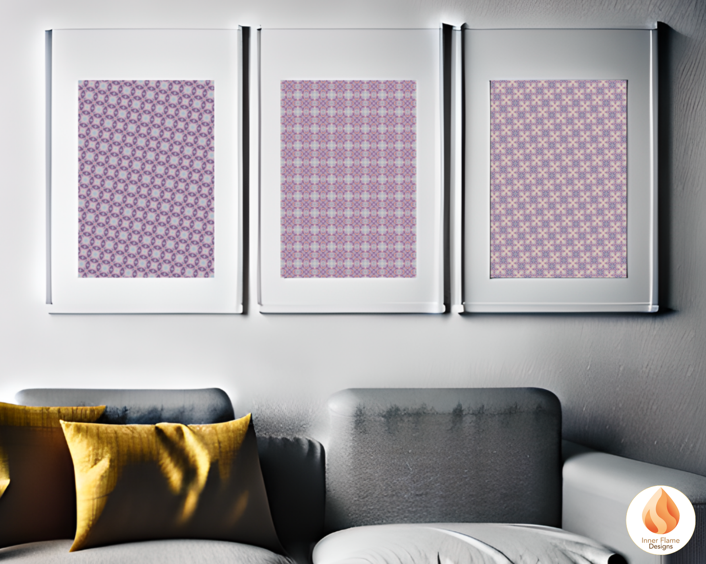 Serene Geometric Surface Patterns | Seamless Patterns for Wallpaper, Textiles, Packaging and Digital Designs