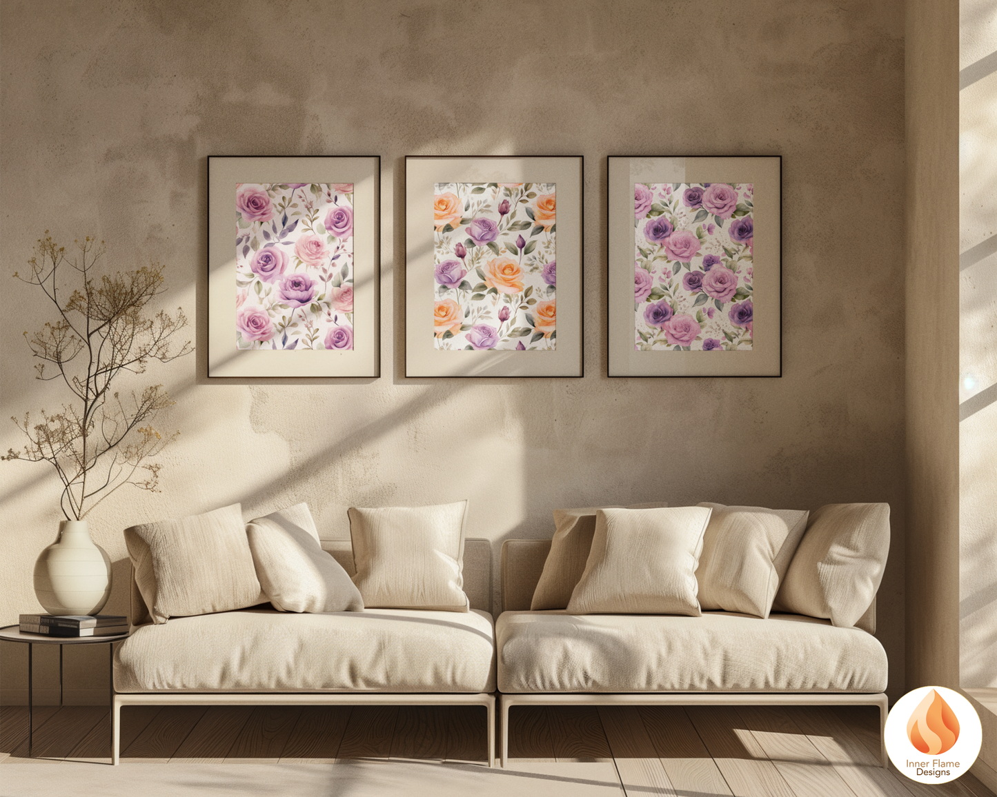 Elegant Rose Floral Surface Patterns | Seamless Patterns for Wallpaper, Textiles, Packaging and Digital Designs