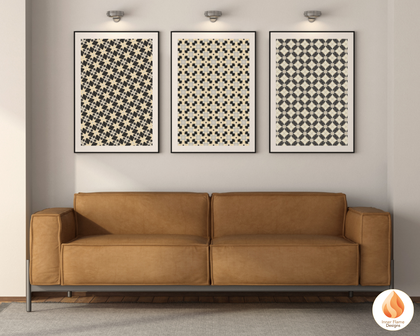 Vintage Geometric Surface Patterns | Seamless Patterns for Wallpaper, Textiles, Packaging and Digital Designs