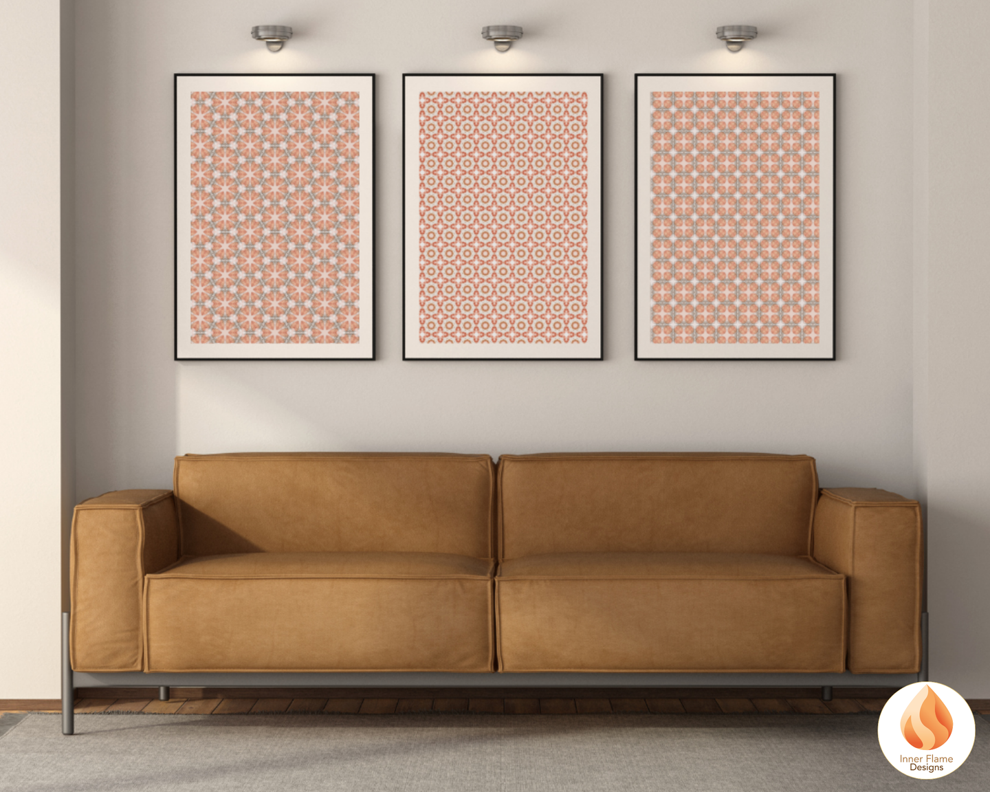 Gentle Geometric Surface Patterns | Seamless Patterns for Wallpaper, Textiles, Packaging and Digital Designs