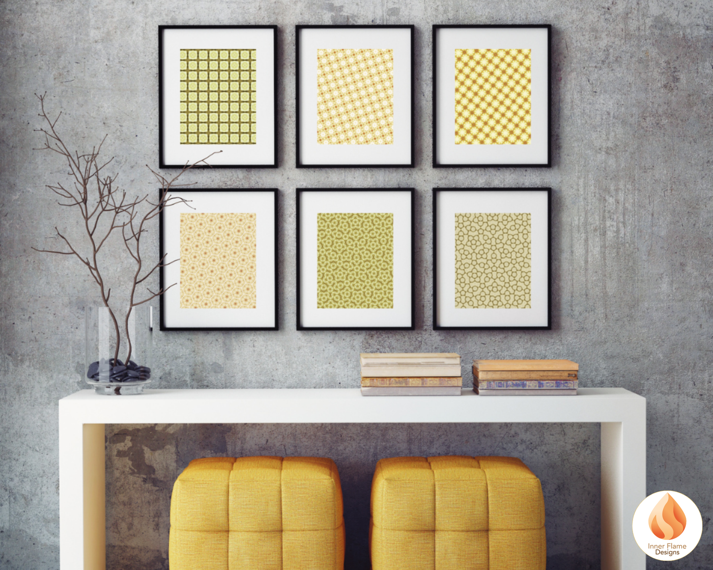 Classic Geometric Surface Patterns | Seamless Patterns for Wallpaper, Textiles, Packaging and Digital Designs
