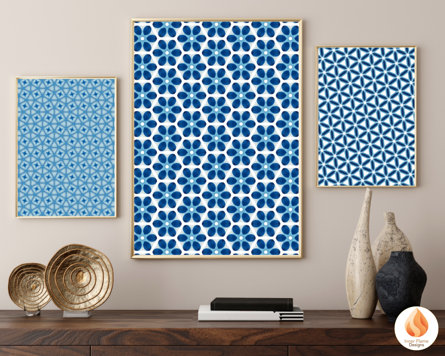 Vivid Geometric Surface Patterns | Seamless Patterns for Wallpaper, Textiles, Packaging and Digital Designs