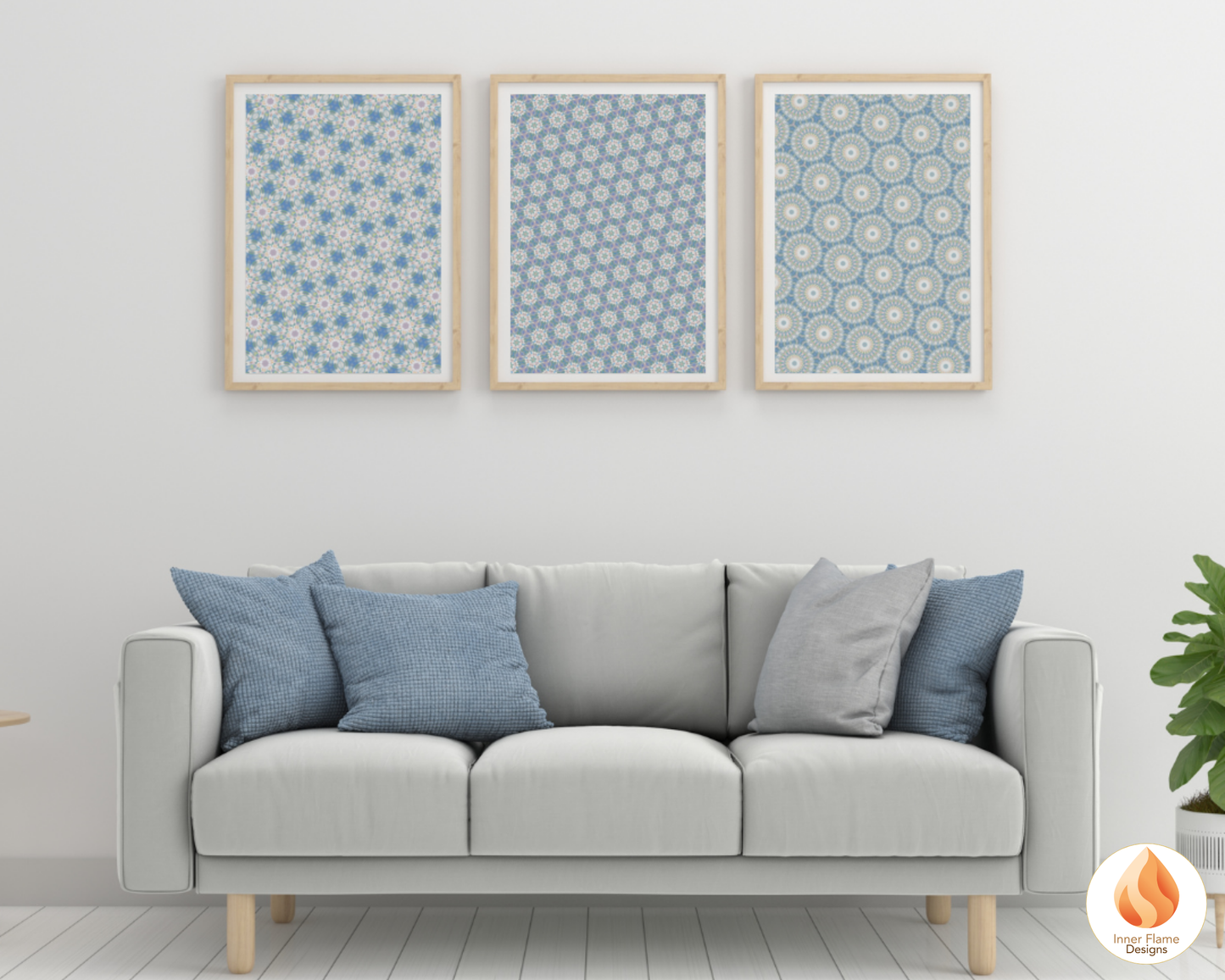 Tranquil Geometric Surface Patterns | Seamless Patterns for Wallpaper, Textiles, Packaging and Digital Designs