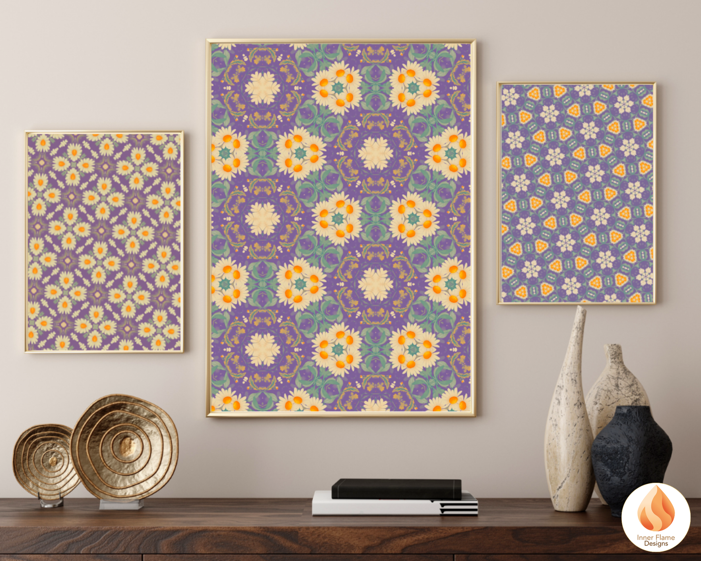 Radiant Geometric Surface Patterns | Seamless Patterns for Wallpaper, Textiles, Packaging and Digital Designs