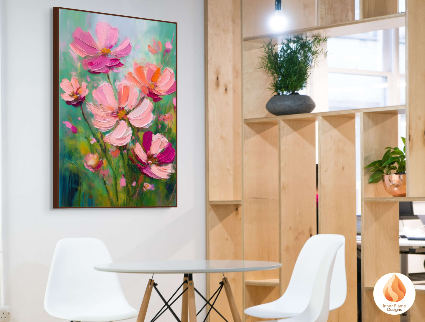 Captivating Flower Artwork for Modern Home Design | Four Piece Artwork