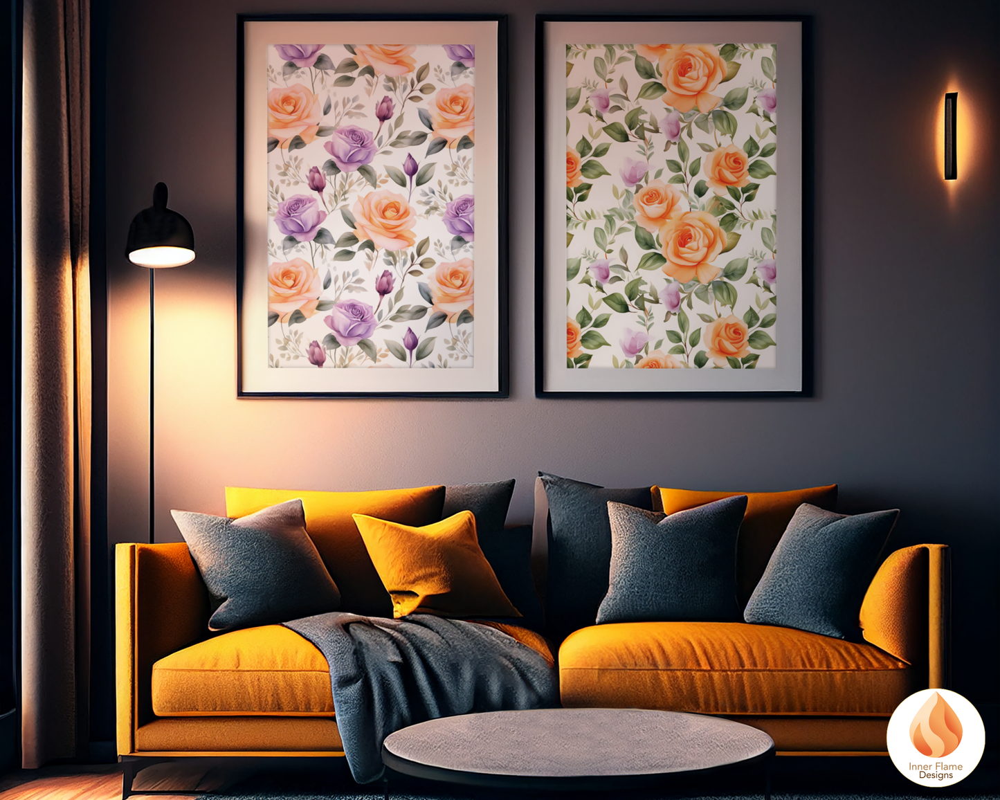 Elegant Rose Floral Surface Patterns | Seamless Patterns for Wallpaper, Textiles, Packaging and Digital Designs