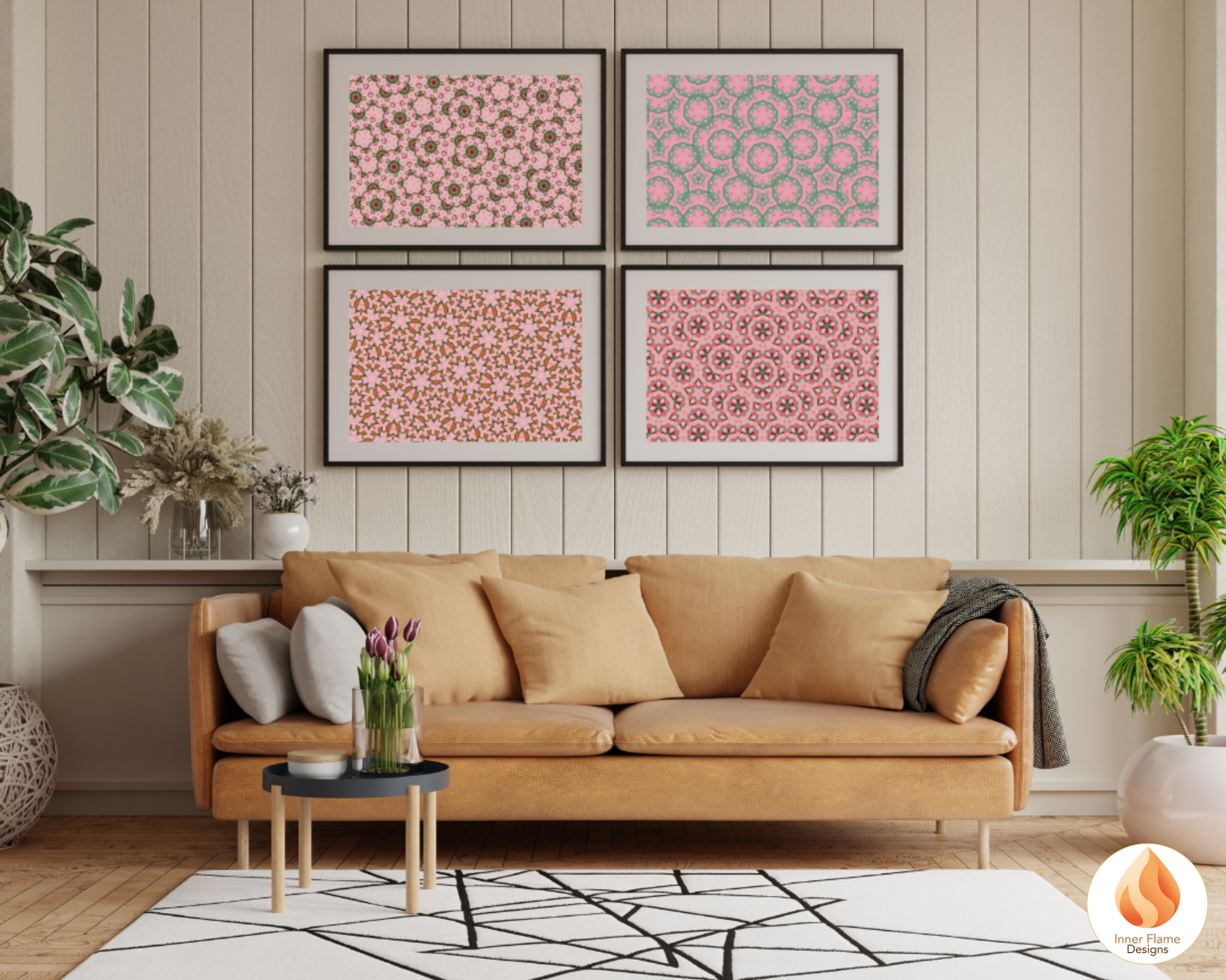 Playful Geometric Surface Patterns | Seamless Patterns for Wallpaper, Textiles, Packaging and Digital Designs