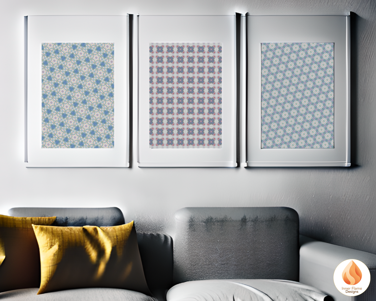 Tranquil Geometric Surface Patterns | Seamless Patterns for Wallpaper, Textiles, Packaging and Digital Designs