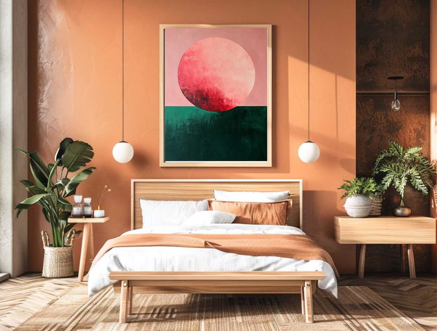 Dynamic Geometric Artwork for Modern Home Design | Triptych Artwork