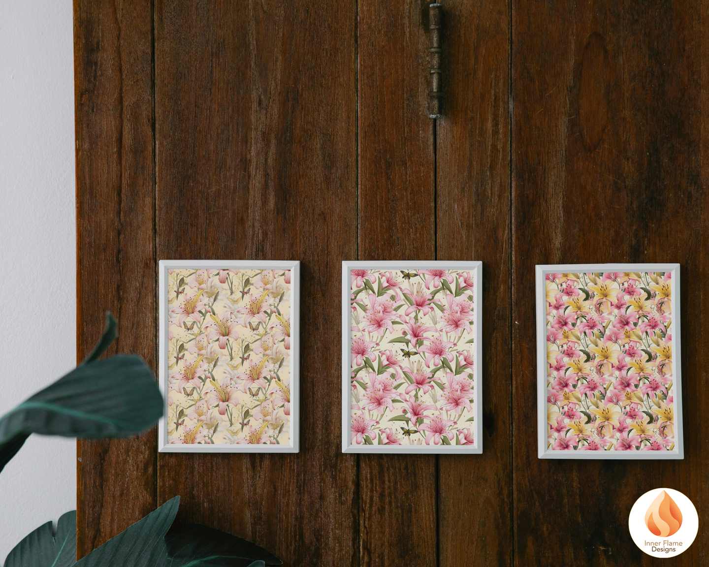 Spring Lily Floral Surface Patterns | Seamless Patterns for Wallpaper, Textiles, Packaging and Digital Designs