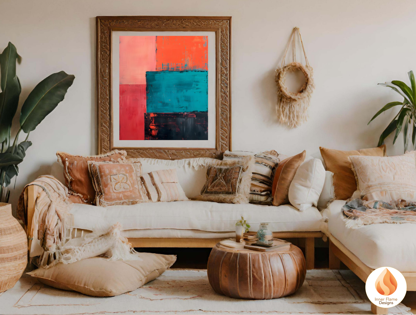 Expressive Minimalist Art for Modern Home Design | Triptych Artwork