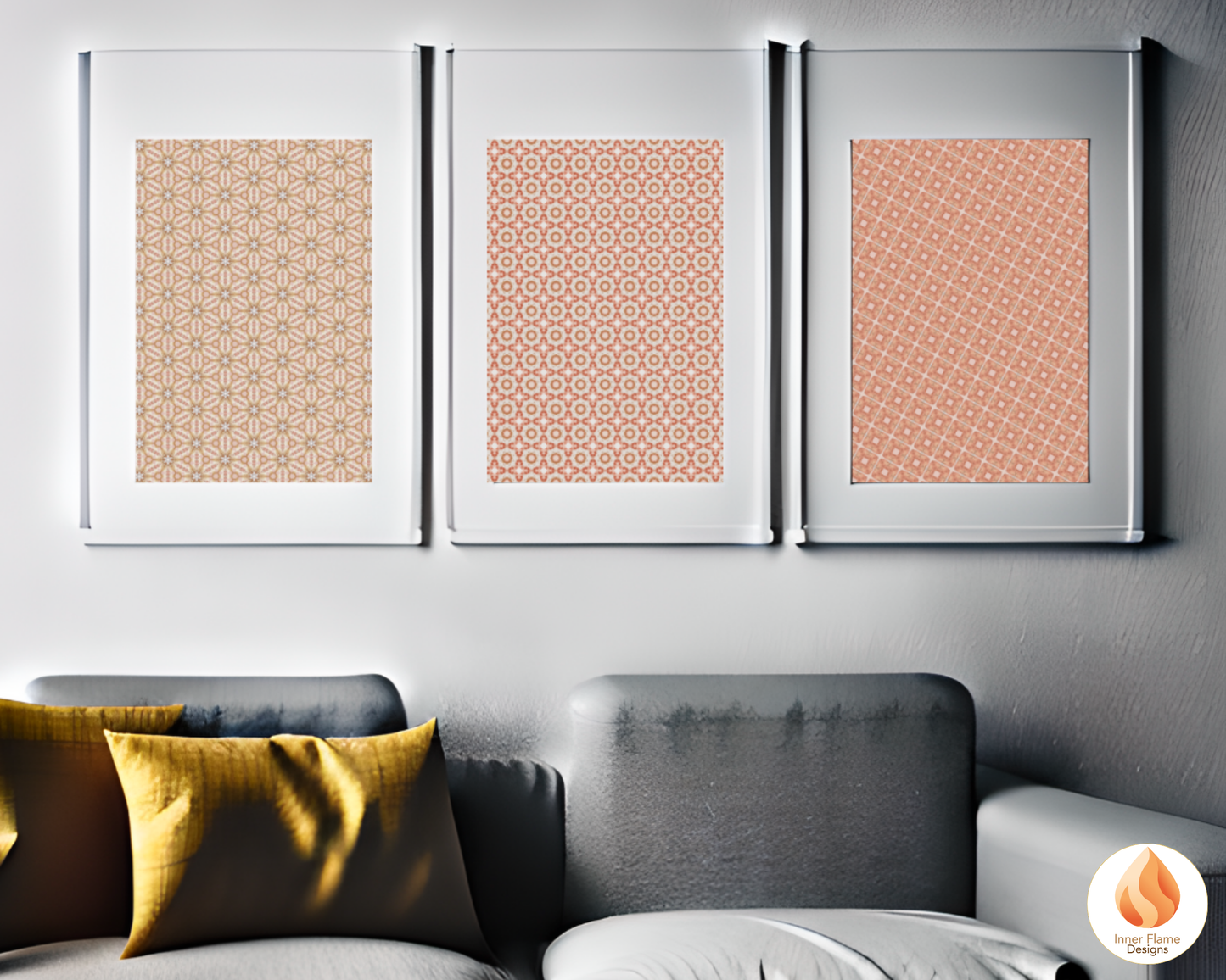 Gentle Geometric Surface Patterns | Seamless Patterns for Wallpaper, Textiles, Packaging and Digital Designs