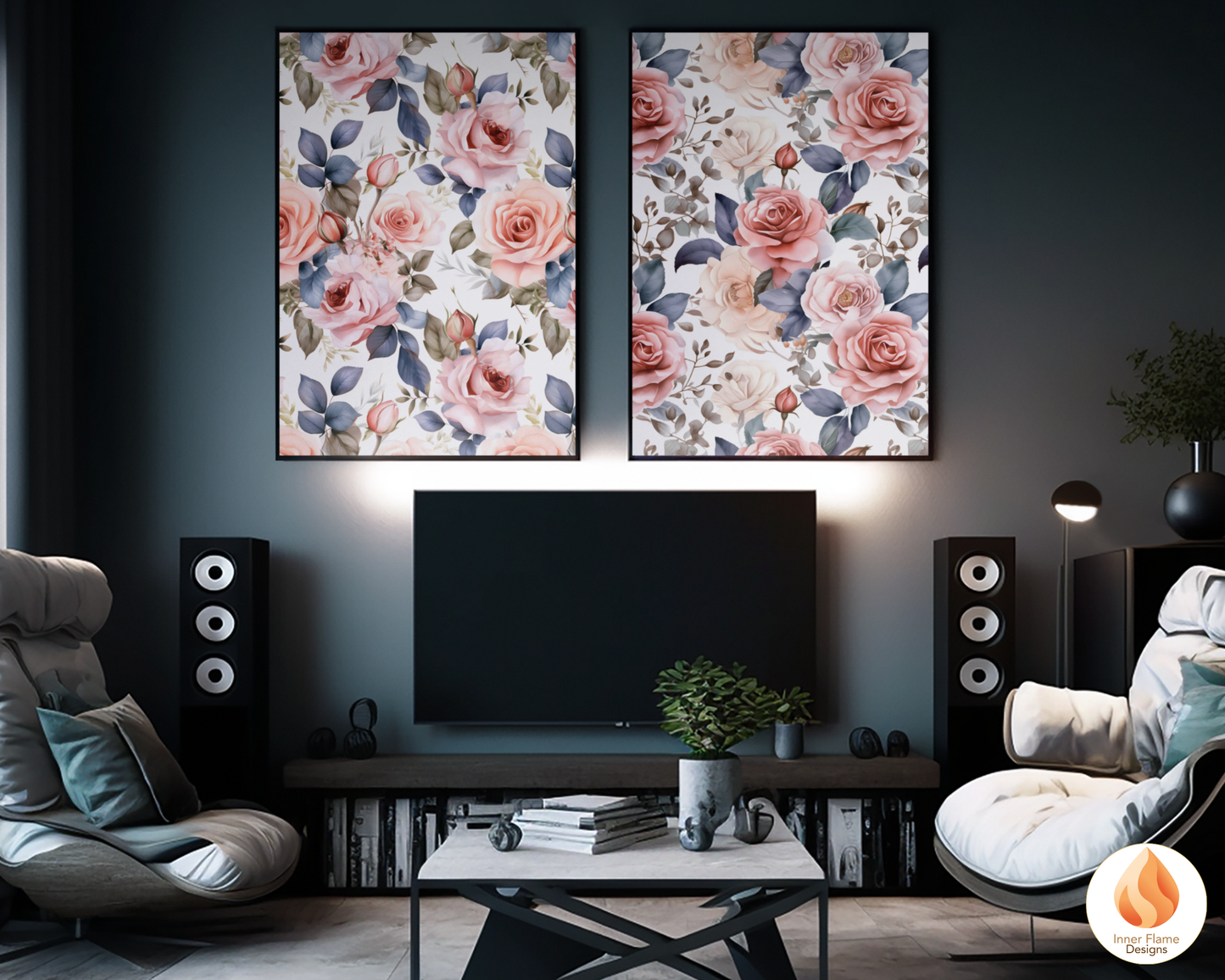 Elegant Rose Floral Surface Patterns | Seamless Patterns for Wallpaper, Textiles, Packaging and Digital Designs