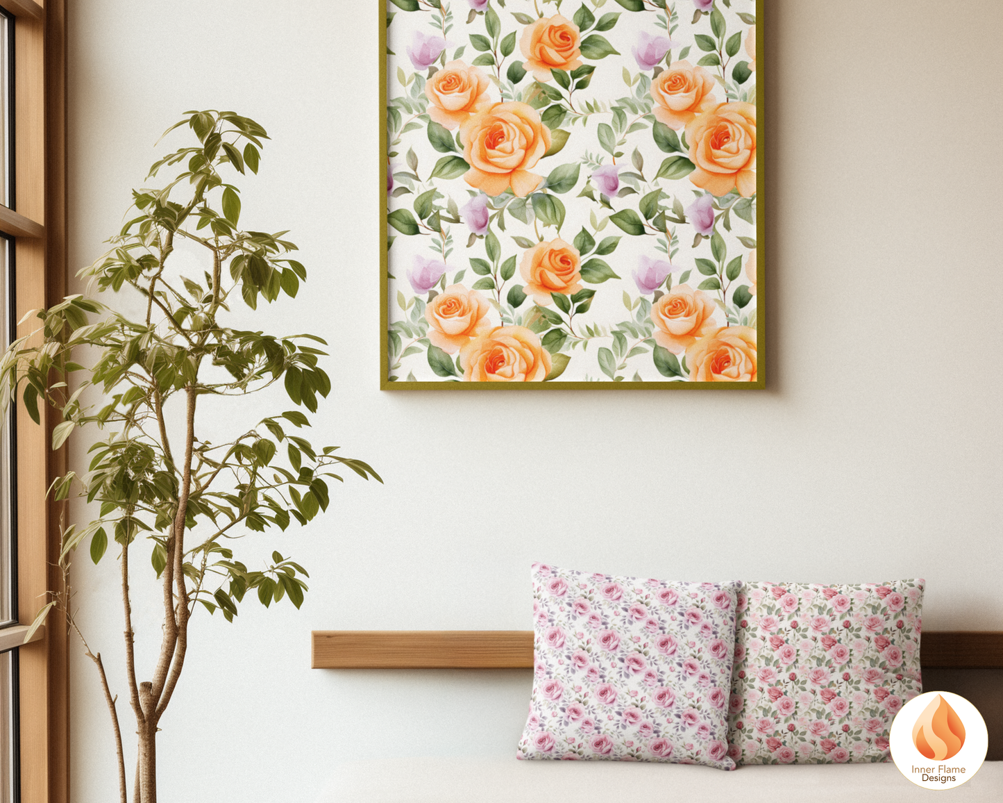 Elegant Rose Floral Surface Patterns | Seamless Patterns for Wallpaper, Textiles, Packaging and Digital Designs