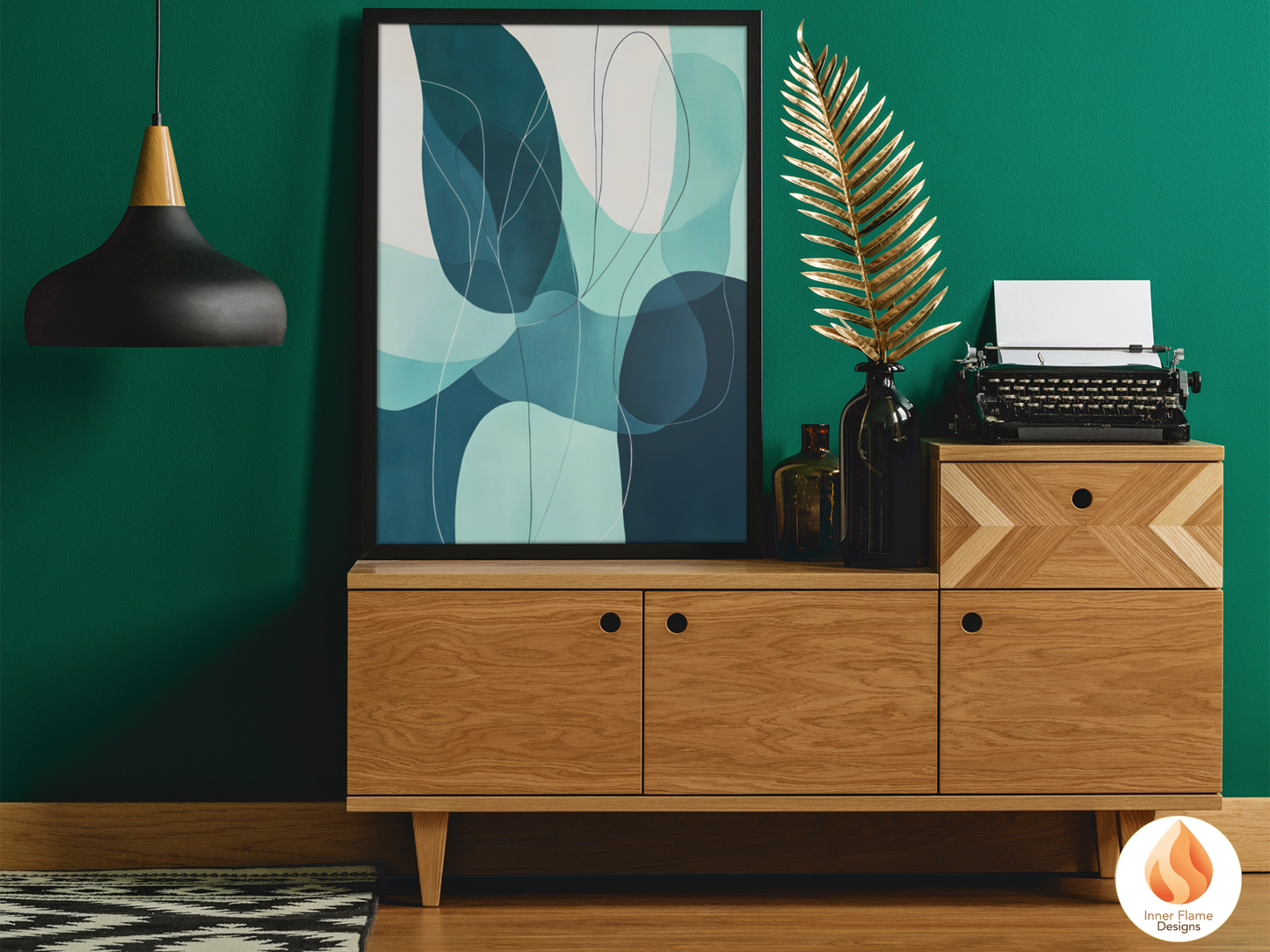 Whimsical Line Art for Modern Home Design | Triptych Artwork