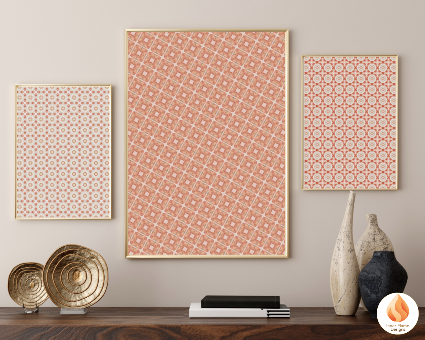 Gentle Geometric Surface Patterns | Seamless Patterns for Wallpaper, Textiles, Packaging and Digital Designs