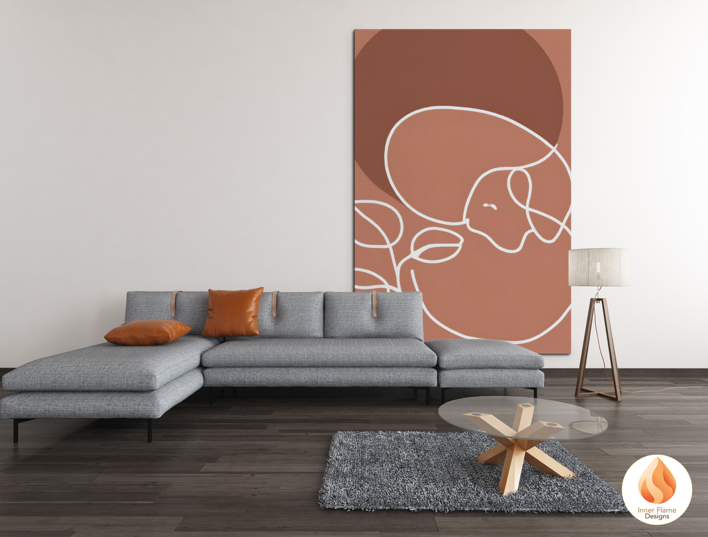 Eclectic Line Art for Modern Home Design | Triptych Artwork