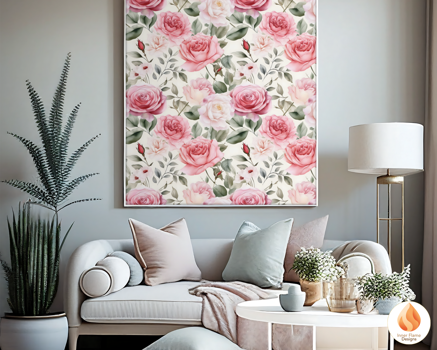 Elegant Rose Floral Surface Patterns | Seamless Patterns for Wallpaper, Textiles, Packaging and Digital Designs