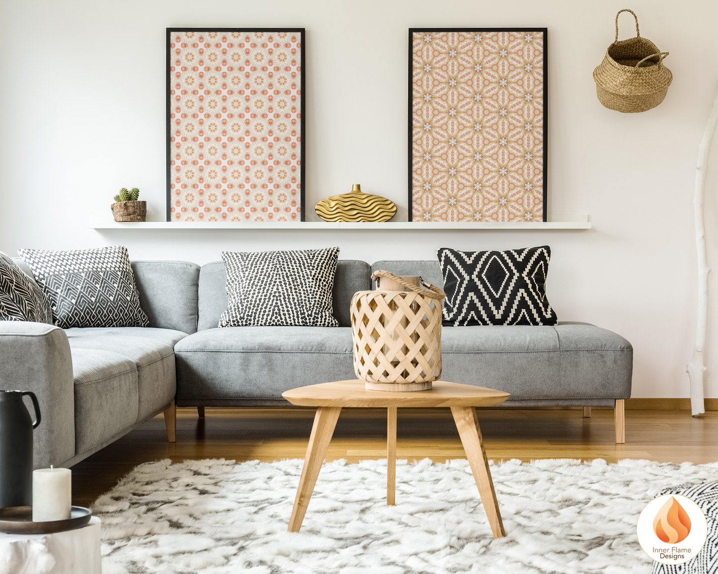 Gentle Geometric Surface Patterns | Seamless Patterns for Wallpaper, Textiles, Packaging and Digital Designs