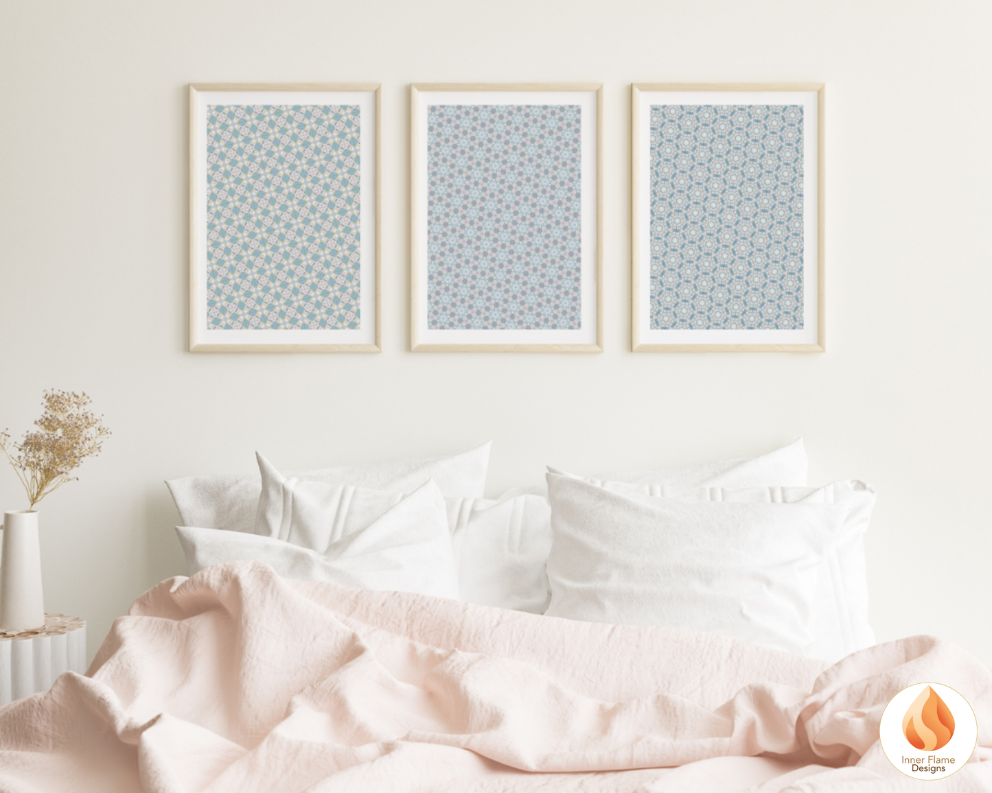 Tranquil Geometric Surface Patterns | Seamless Patterns for Wallpaper, Textiles, Packaging and Digital Designs