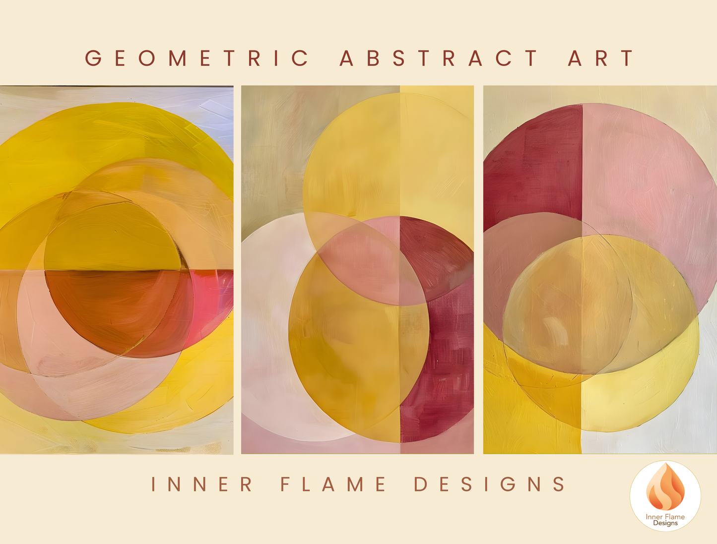 Modern Geometric Abstract Wall Art Designs for Home Décor