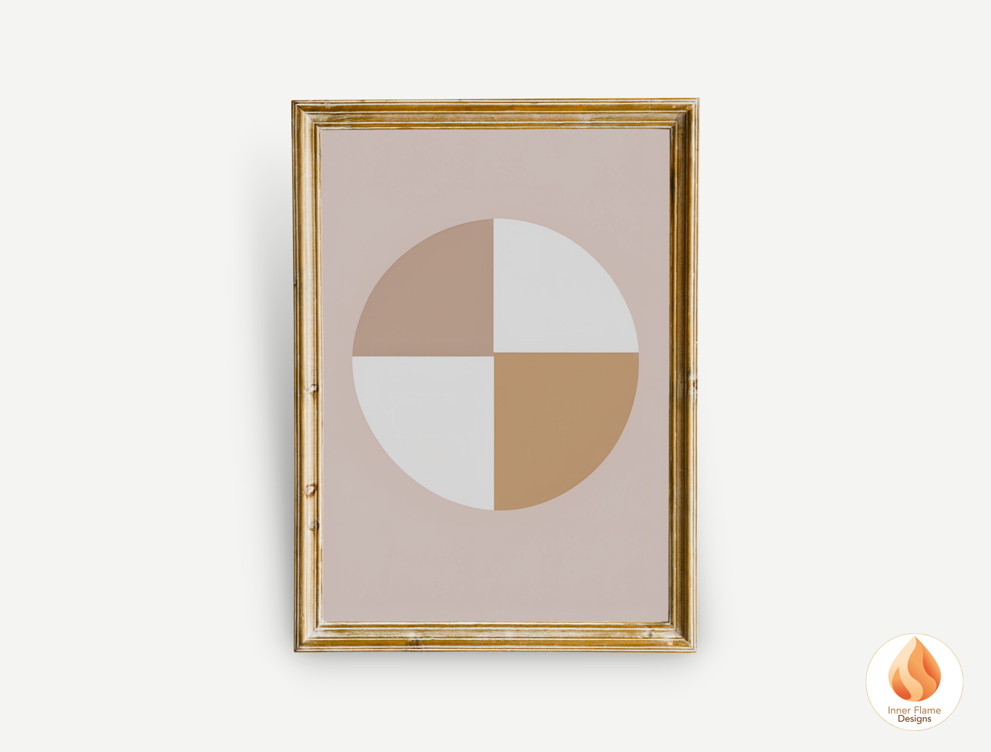 Sophisticated Geometric Artwork for Modern Home Design | Triptych Artwork