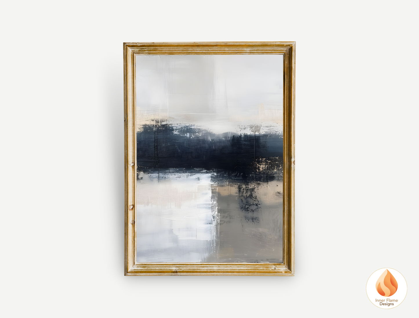 MonochromaticMinimalist Art for Modern Home Design | Triptych Artwork