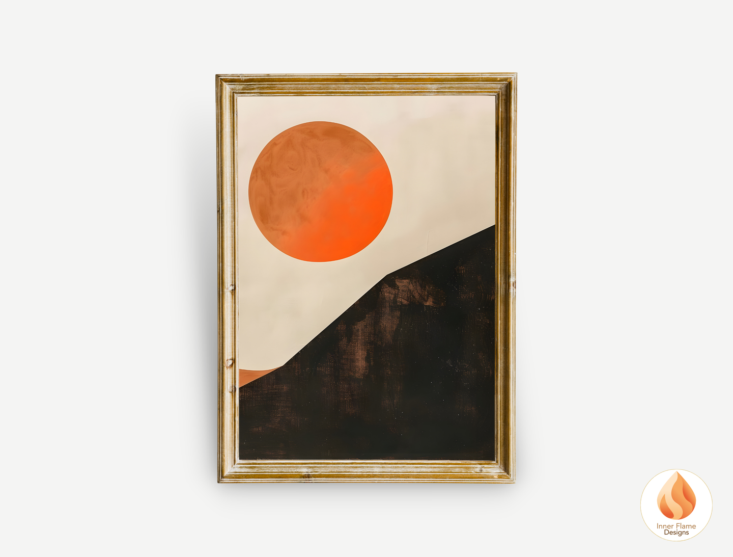 Ethereal Japandi Art for Modern Home Design | Triptych Artwork (Series 2)