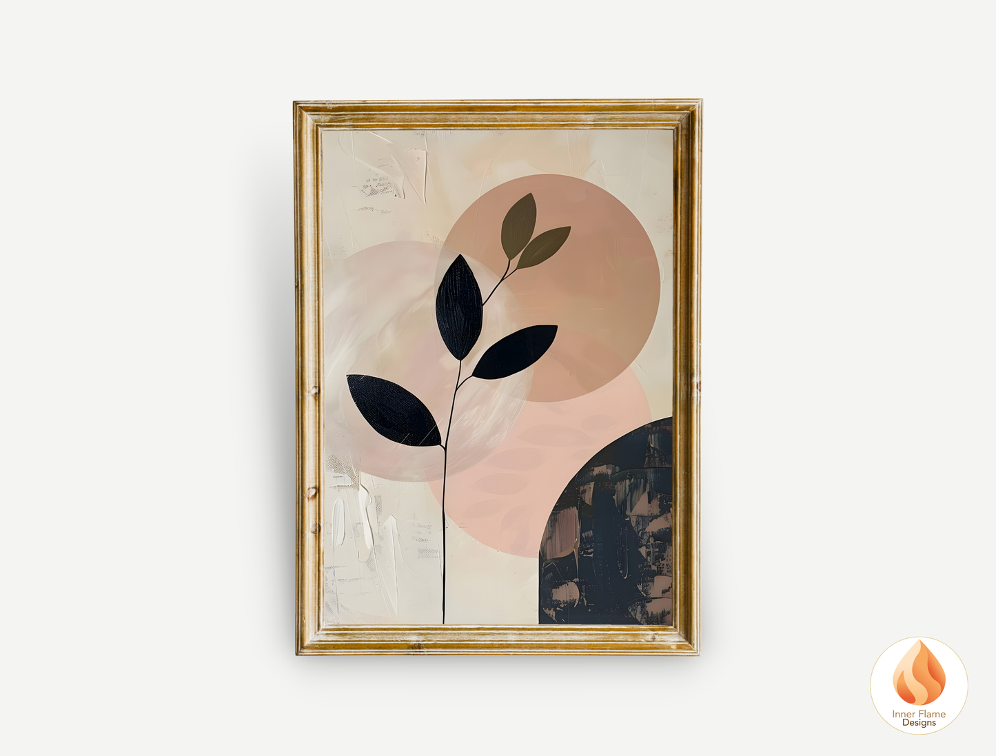 Charming Japandi Art for Modern Home Design | Triptych Artwork (Series 3)