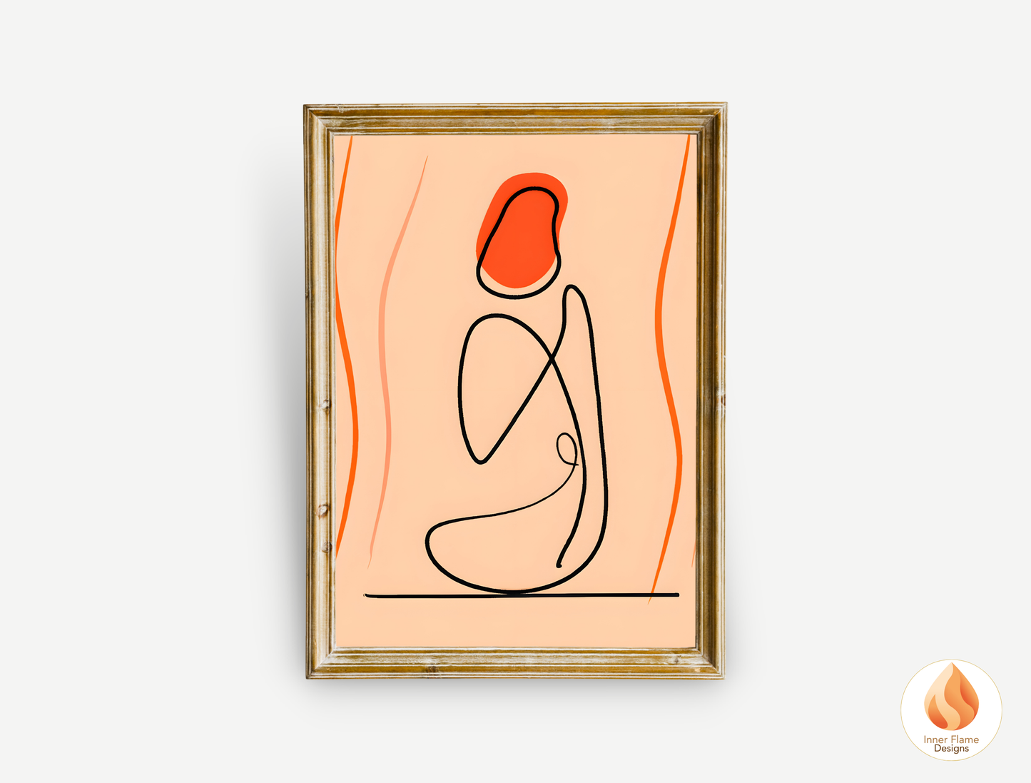 Eclectic Line Art for Modern Home Design | Triptych Artwork