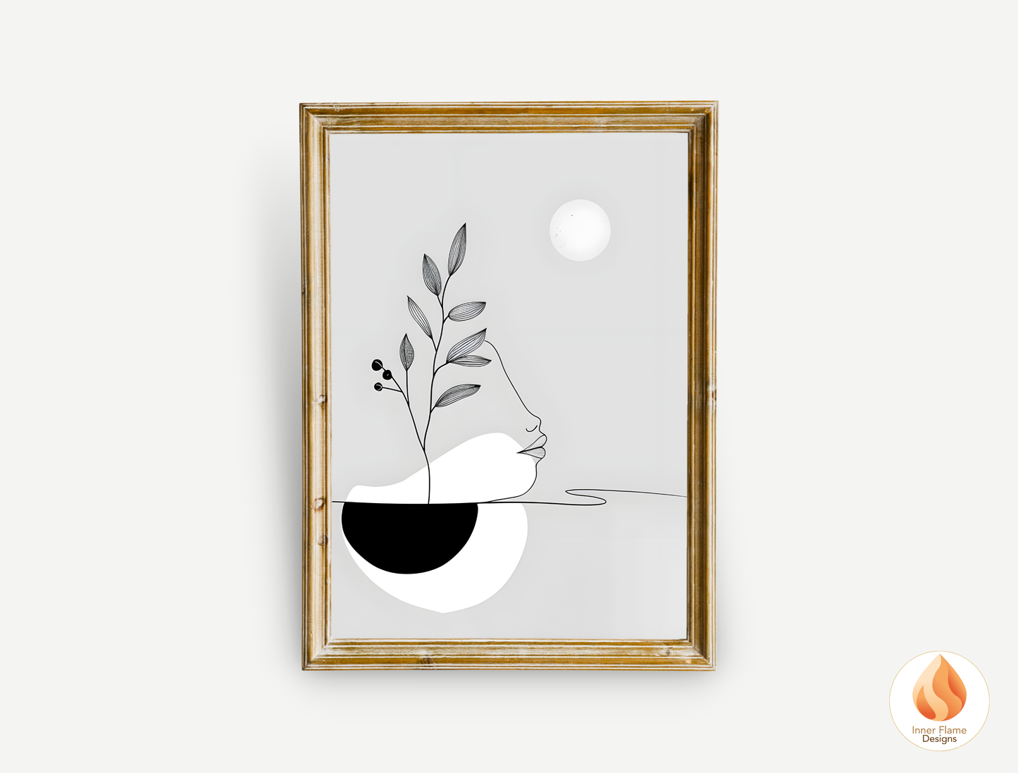Sophisticated Line Art for Modern Home Design | Triptych Artwork