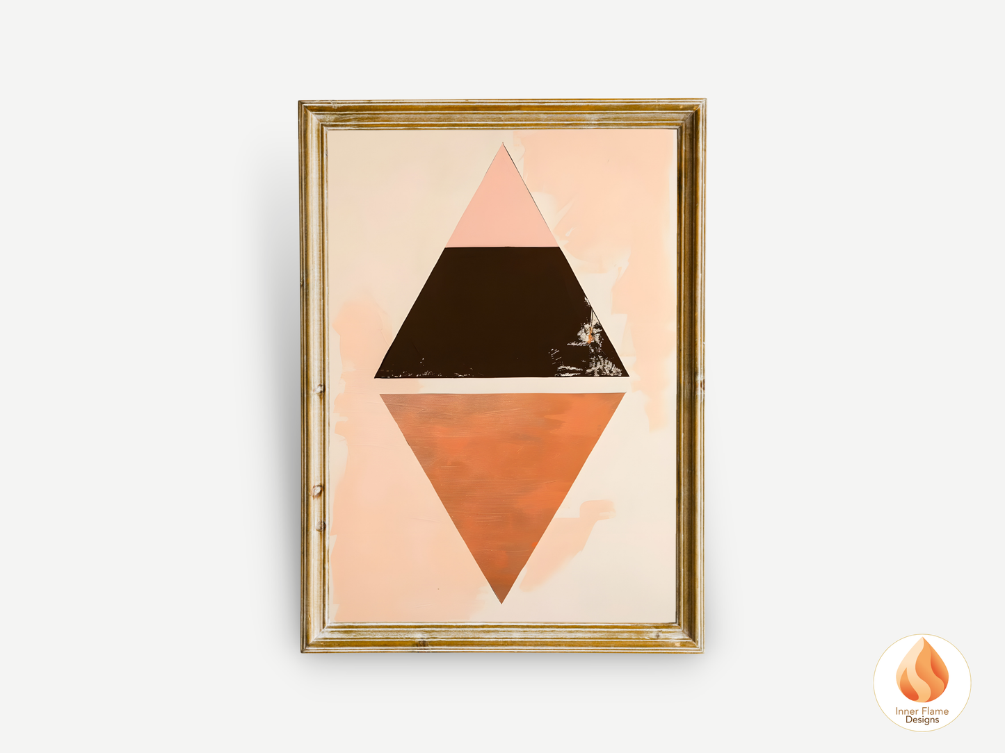 Classy Geometric Abstract Wall Art for Home Décor