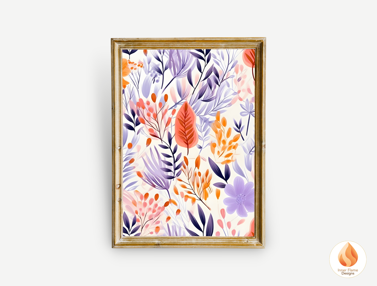 Cheerful Boho Wall Art Décor for Modern Home Design | Four Piece Wall Art