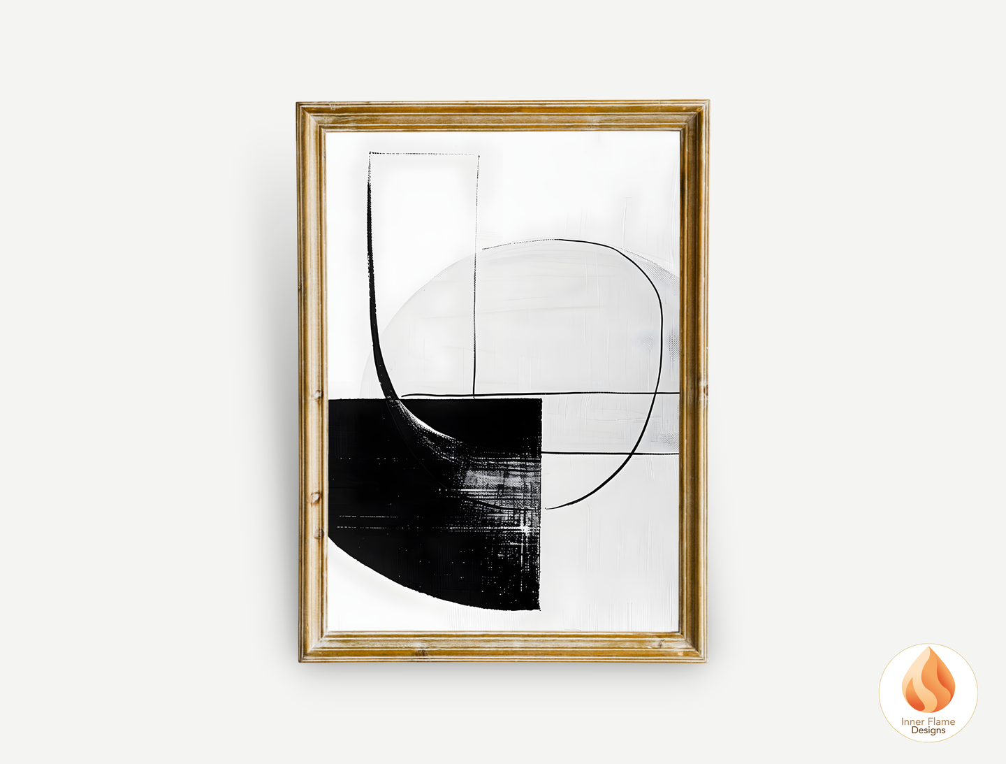 Monochromatic Line Art for Modern Home Design | Triptych Artwork (Series 1)