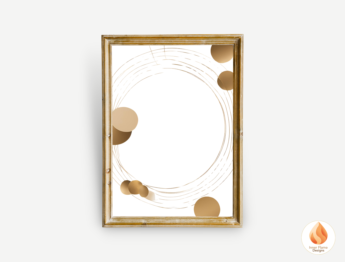 Stylish Geometric Artwork for Modern Home Design | Triptych Artwork