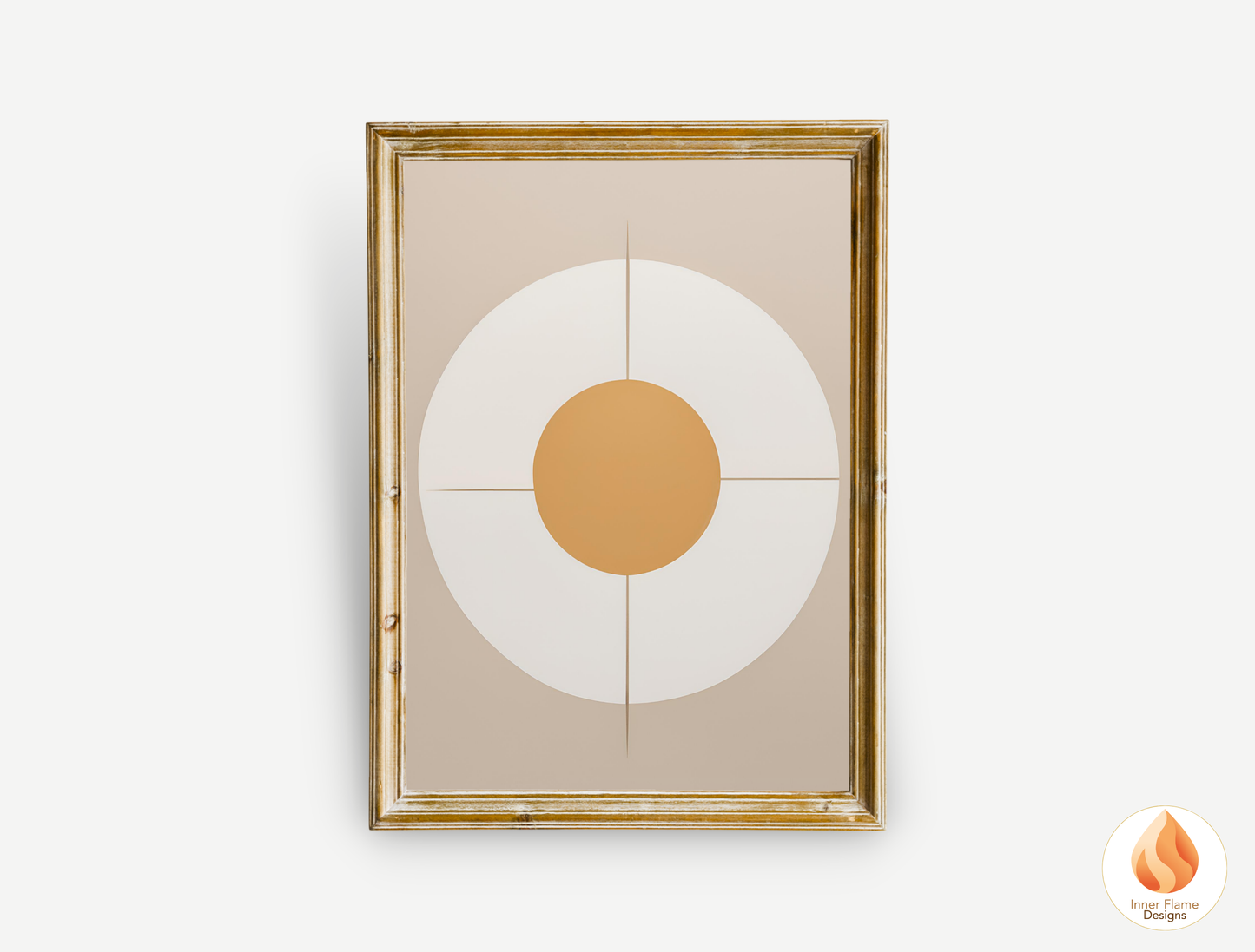 Minimalist Geometric Artwork for Modern Home Design | Diptych Artwork