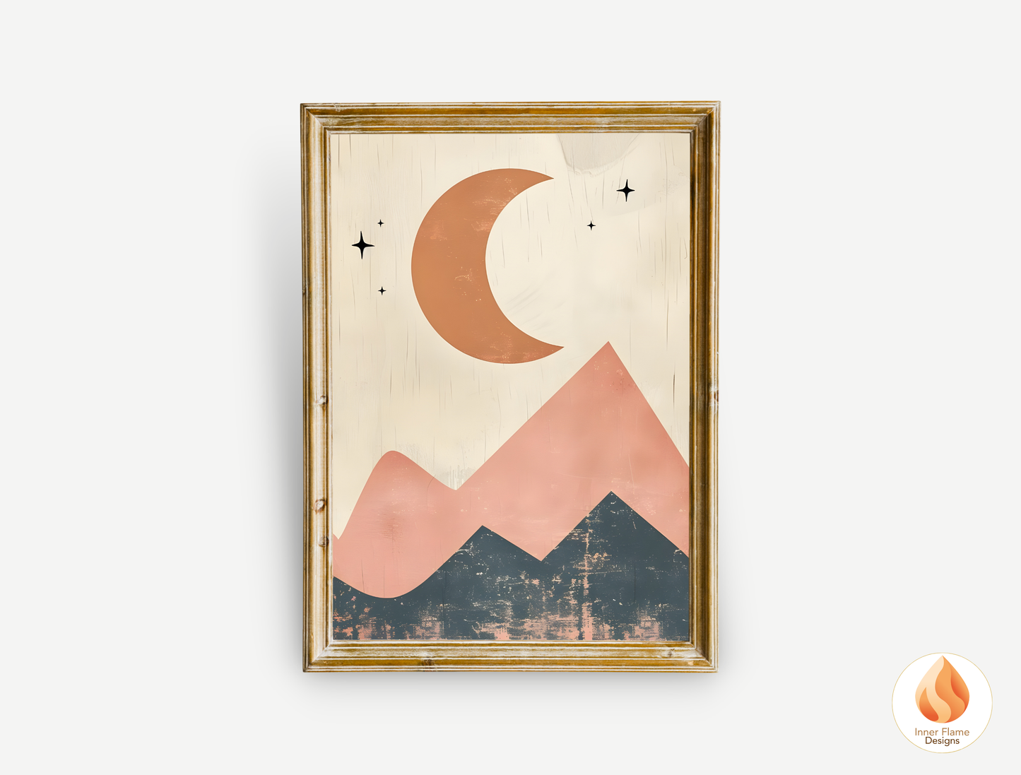 Soothing Boho Wall Art Décor for Modern Home Design | Triptych Artwork (Series 3)