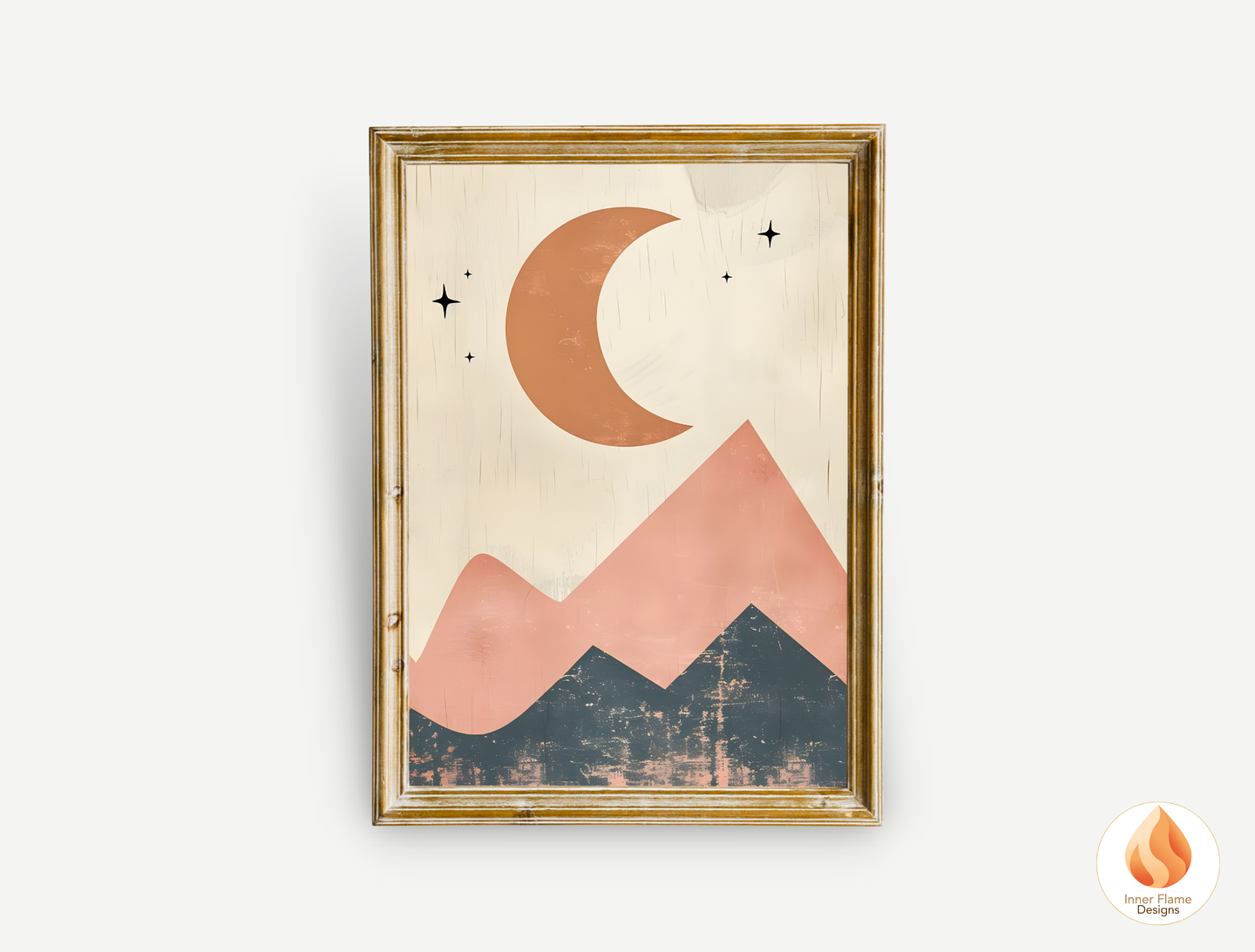 Soothing Boho Wall Art Décor for Modern Home Design | Triptych Artwork (Series 3)