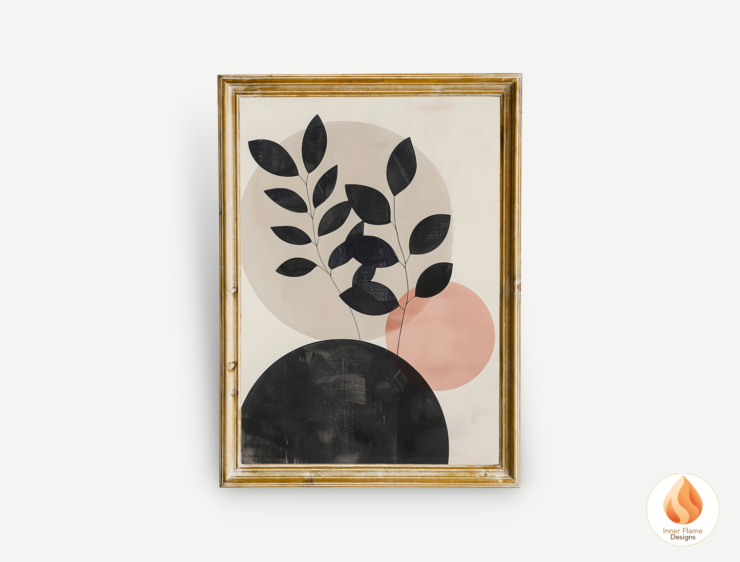 Charming Japandi Art for Modern Home Design | Triptych Artwork (Series 1)