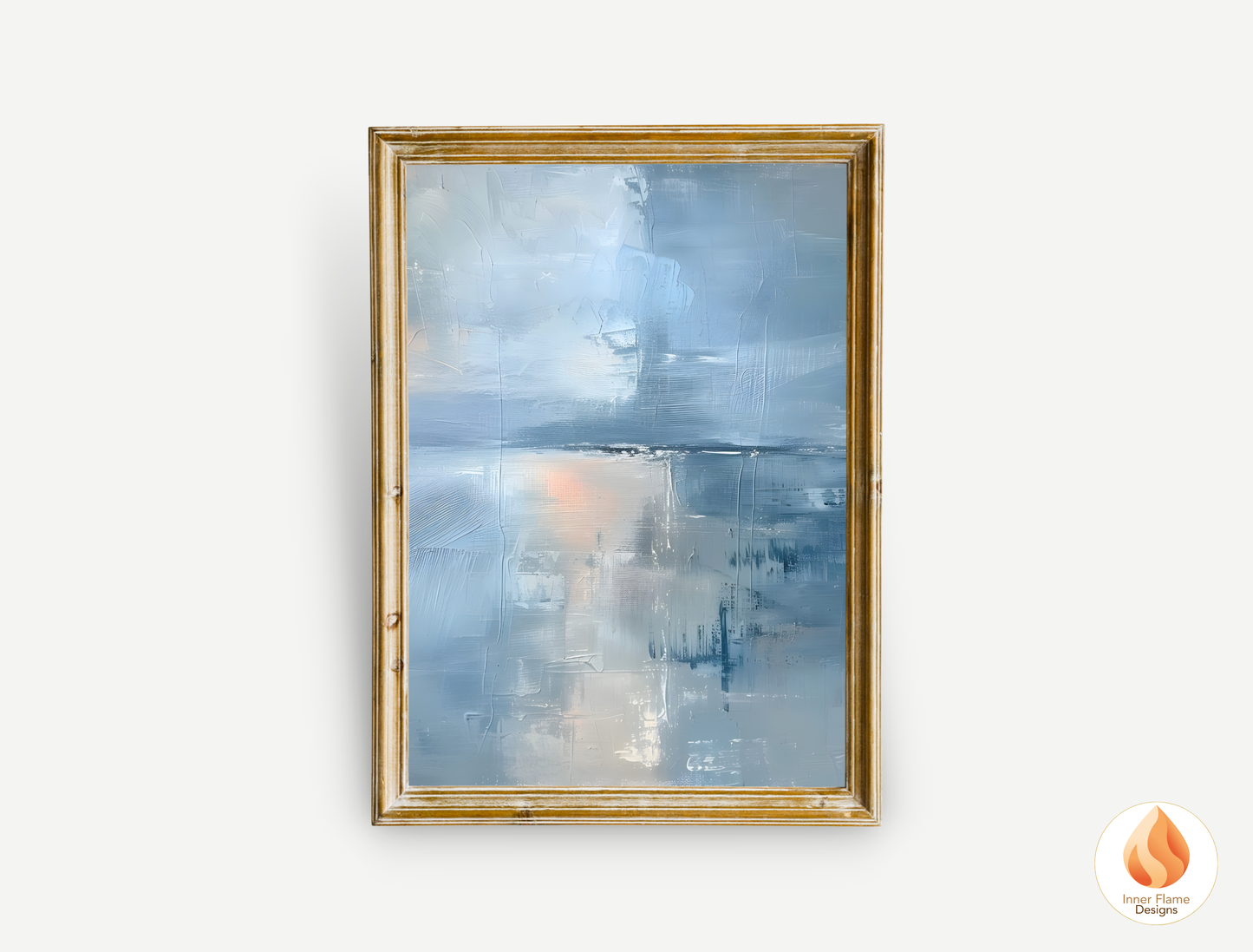 Serene Minimalist Art for Modern Home Design | Triptych Artwork
