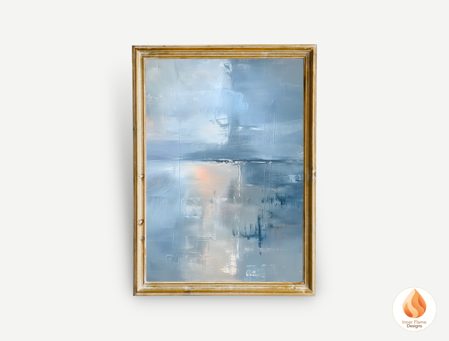 Serene Minimalist Art for Modern Home Design | Triptych Artwork