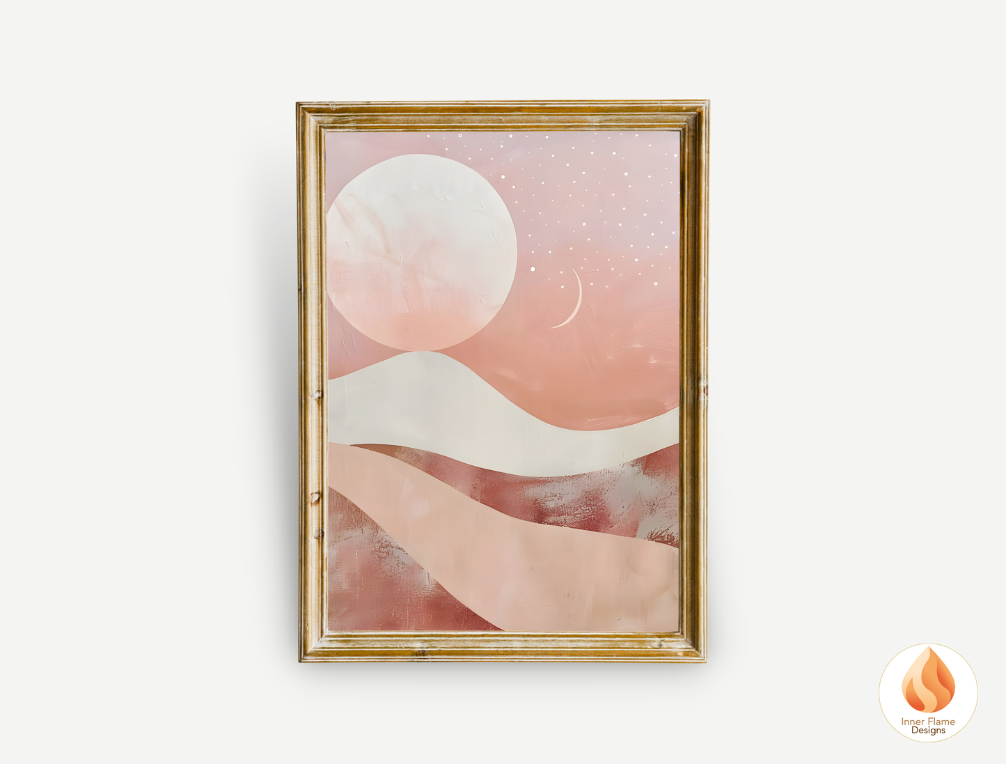 Soothing Boho Wall Art Décor for Modern Home Design | Triptych Artwork (Series 5)