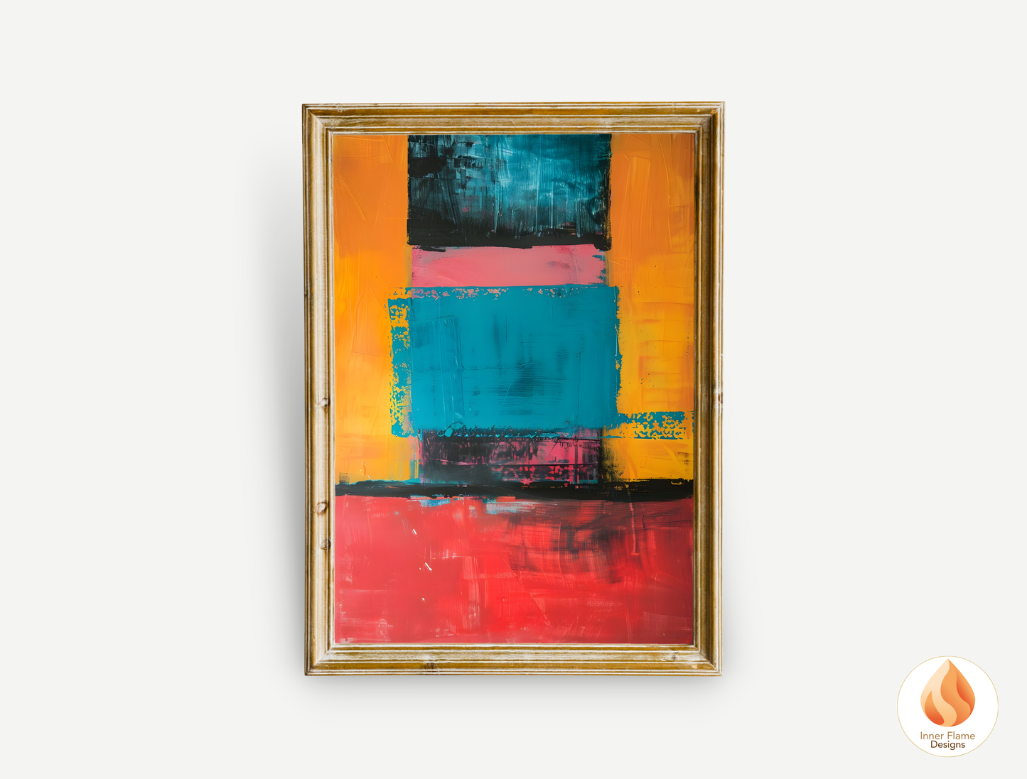 Radiant Minimalist Art for Modern Home Design | Triptych Artwork