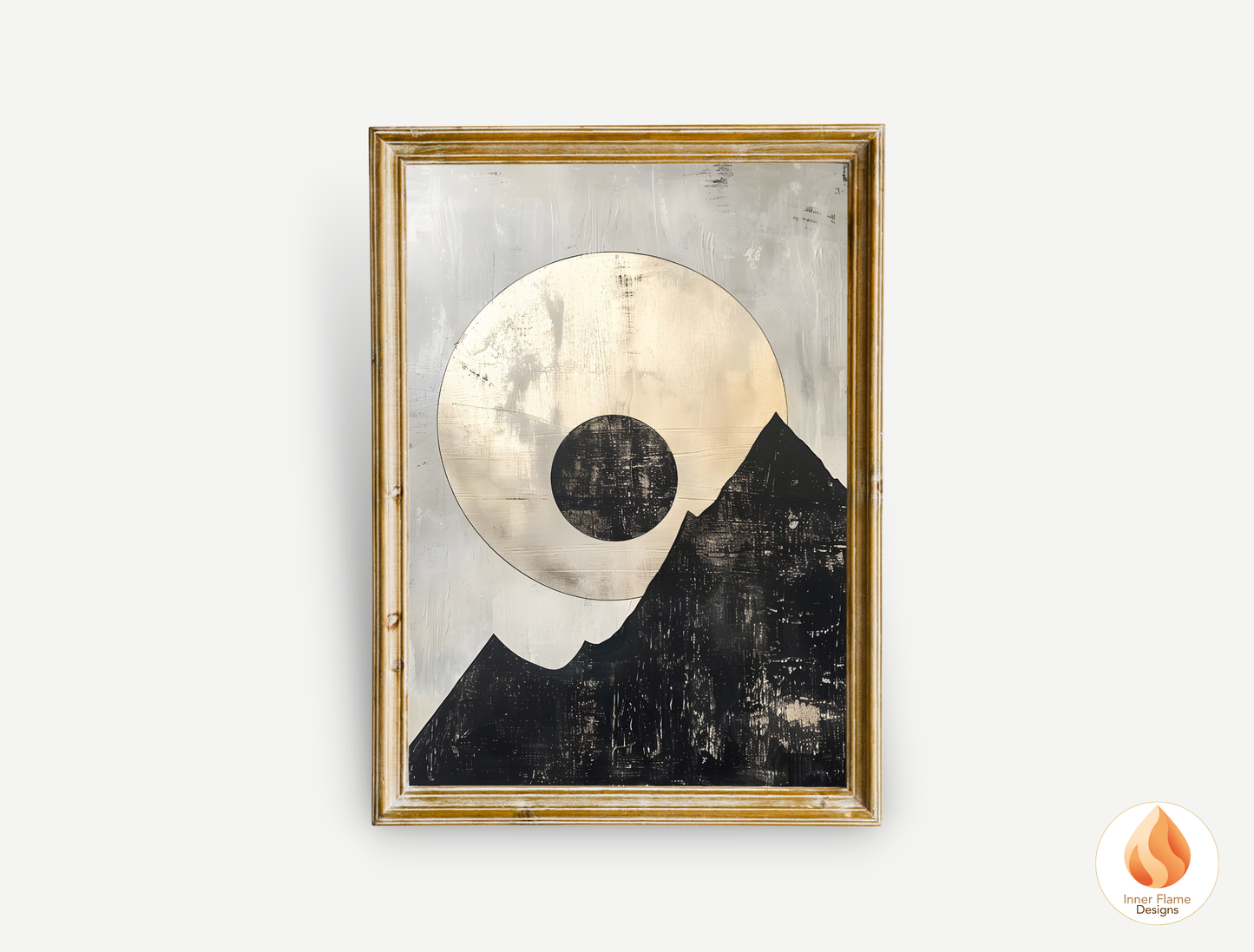 Ethereal Japandi Art for Modern Home Design | Triptych Artwork (Series 1)
