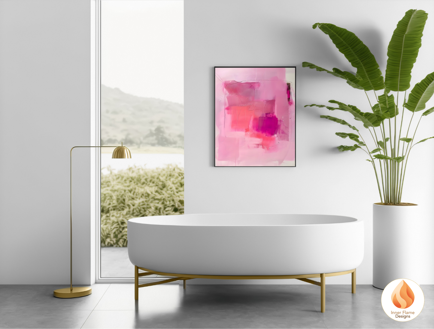 Playful Minimalist Art for Modern Home Design | Triptych Artwork