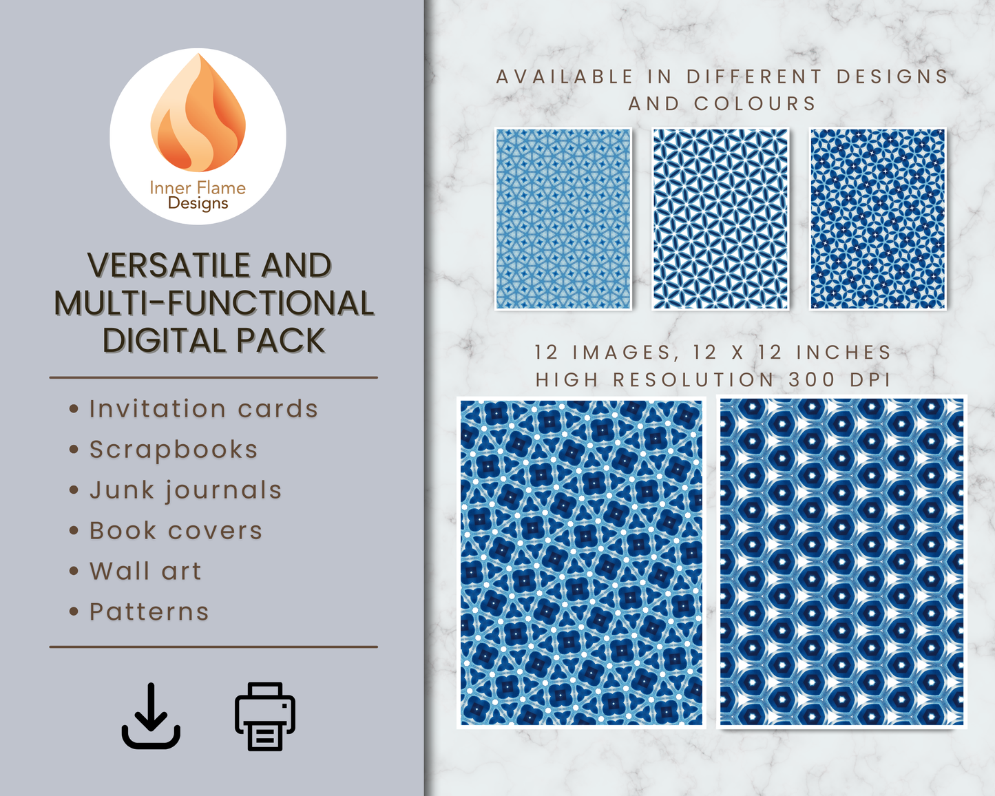 Vivid Geometric Surface Patterns | Seamless Patterns for Wallpaper, Textiles, Packaging and Digital Designs