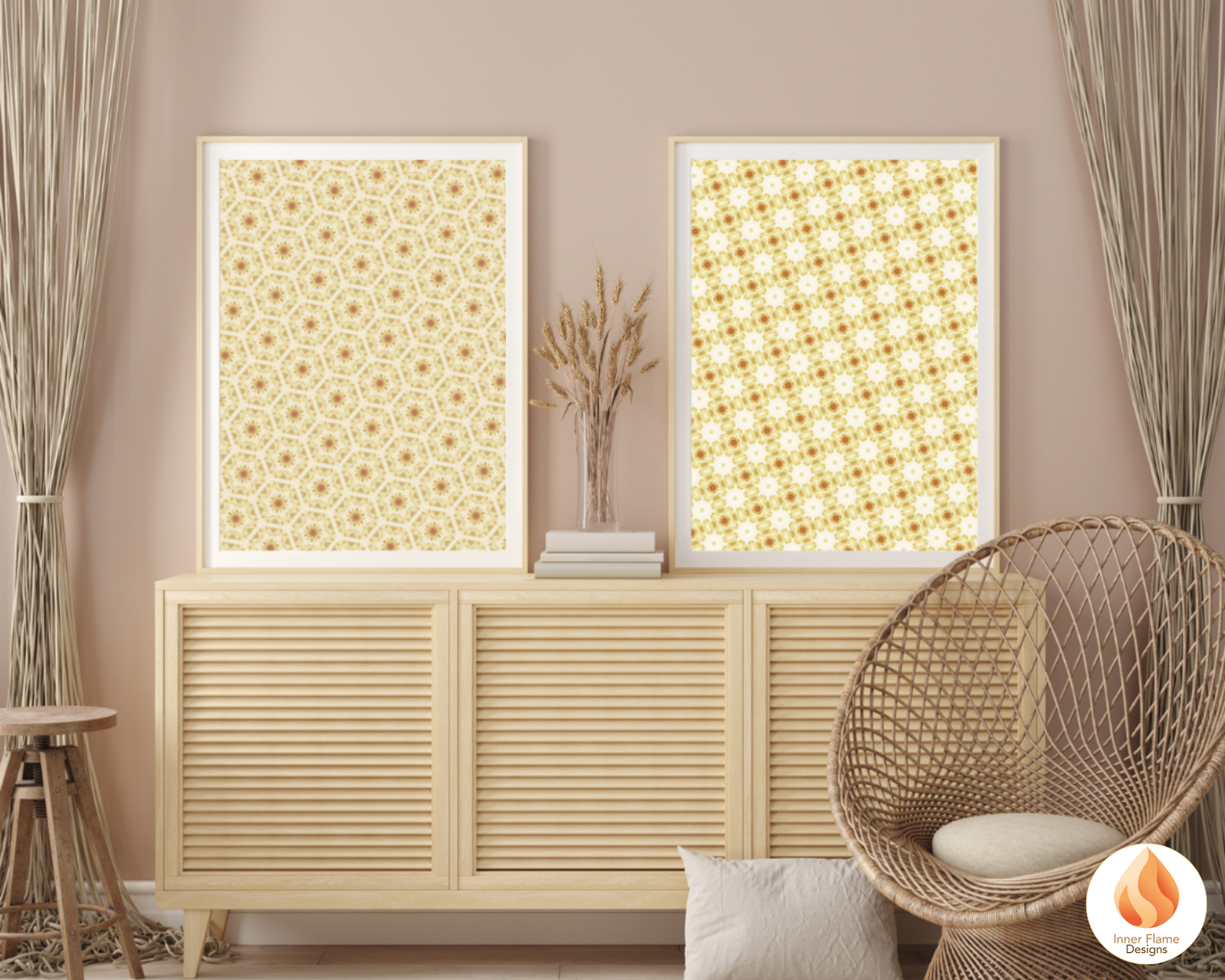 Classic Geometric Surface Patterns | Seamless Patterns for Wallpaper, Textiles, Packaging and Digital Designs